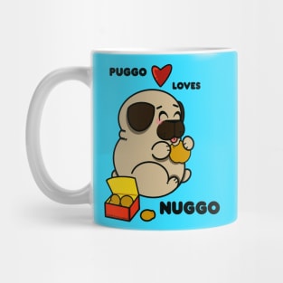 Puggo Loves Nuggo Mug